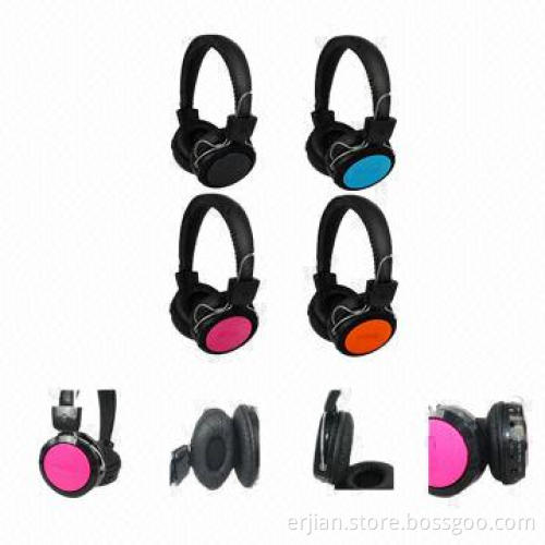 Memory Wireless Headphone with FM Radio Function, <100mA Output Current